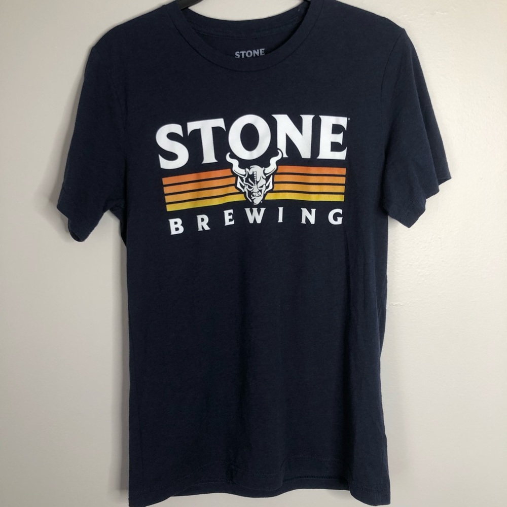 Stone Brewing Unisex T shirt Medium crew neck